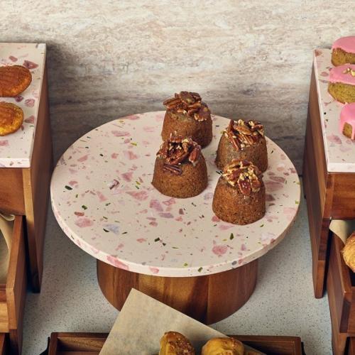 GenWare Terrazzo Round Platter 33cm